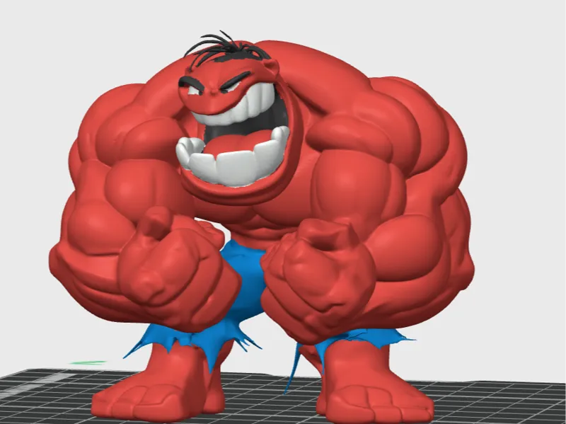 RED HULK COMIC