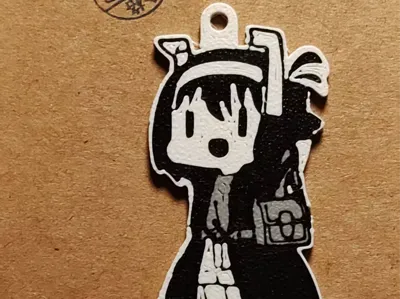 Nishikigi Chisato - Garden Eel Iconic Scene Keychain