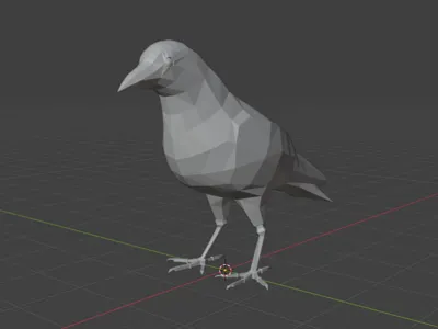 Halloween crow