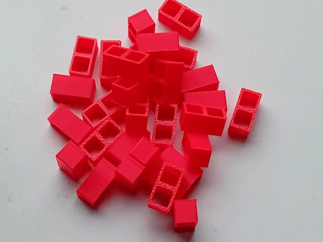 mini cement bricks