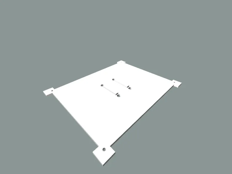 board for link f450 rame to legs