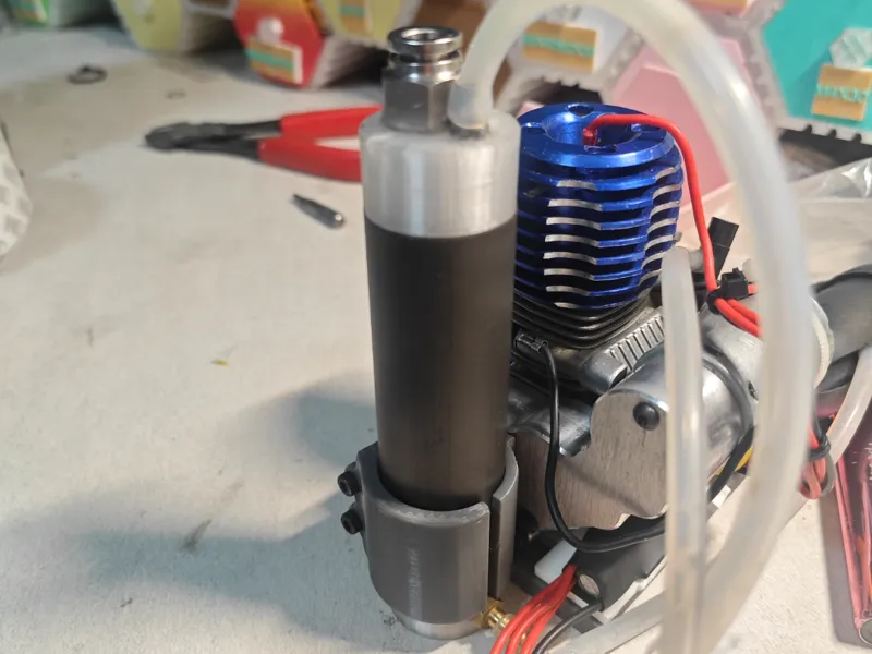 液体容器 rc甲醇发动机油箱 密封压力容器燃料罐