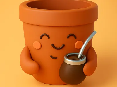 pot with mate 