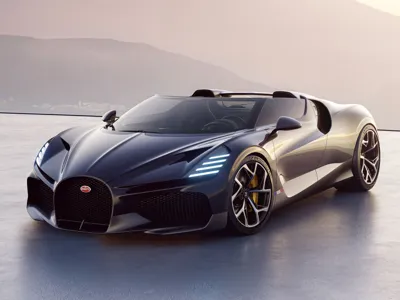 Bugatti Roadster W16 mistral high quality Print