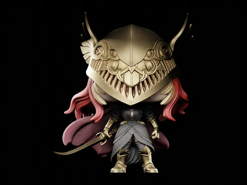 Malenia from Elden Ring (Funko-pop)