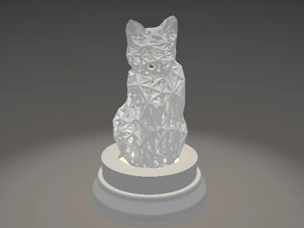 black cat lantern