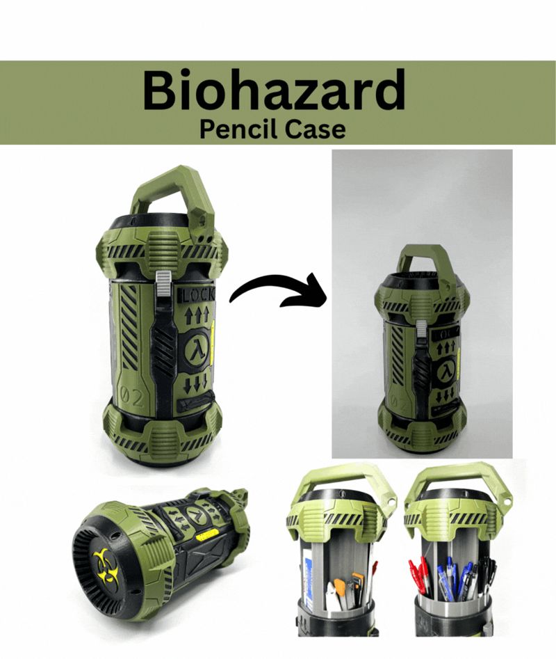 Biohazard Pencil Case