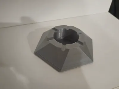 hexagonal ashtray