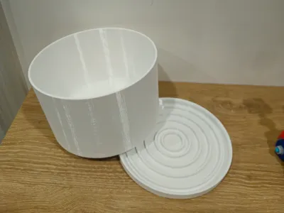 POT WITH SAUCER