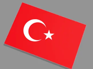 Türk Bayrağı Anahtarlık