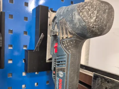 jigsaw holder pegboard 