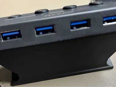 Aceele 4 port USB hub mount