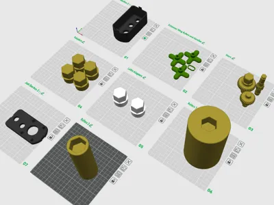Parts!!!! For Phantom Plastic Printing Press V2.0