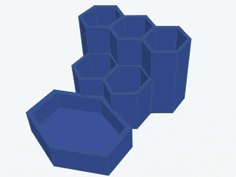 Hexagon Pencil Holder