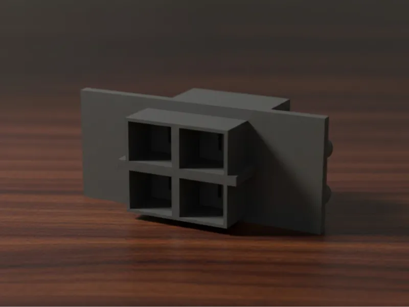 Fan holder/contact vw golf mk2