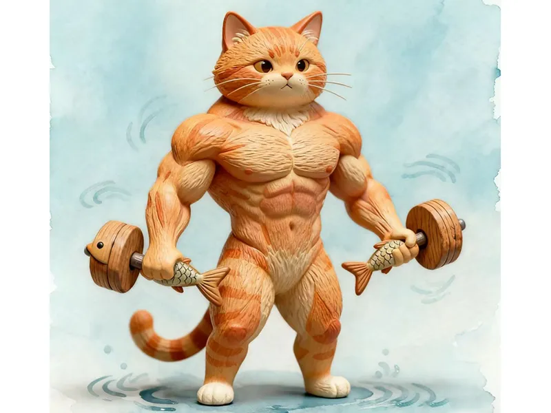 肌肉猛猫