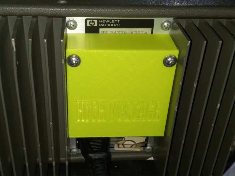 Rear cover for HP 6114/6115 power supply