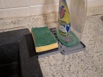 sponge drainer+tray