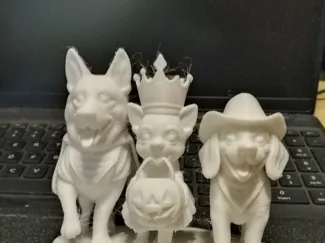 3 Dog Halloween Parade