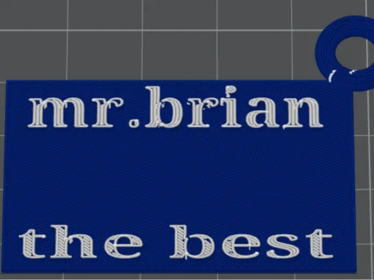 Mr. Brian Keychain