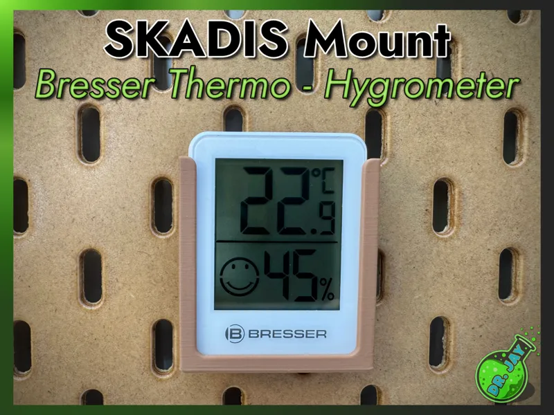 SKADIS Mount – Bresser Thermo-Hygrometer
