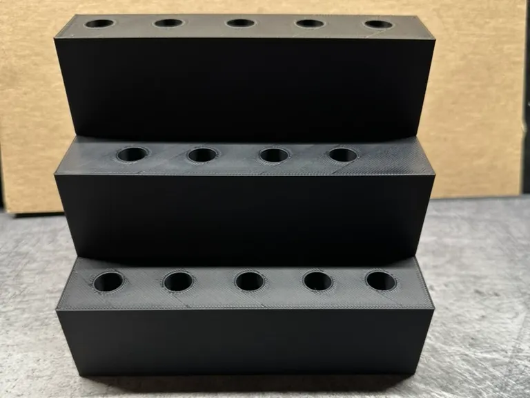 Tiered display for decorative pens
