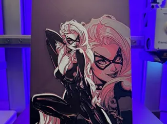 Black Cat J.S.C. Variant Cover Hueforge