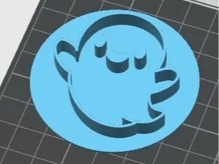 halloween stamp - ghost