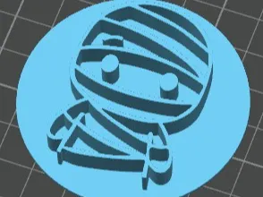 Halloween Stamp - Mummy