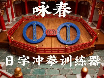 咏春日字冲拳训练器
