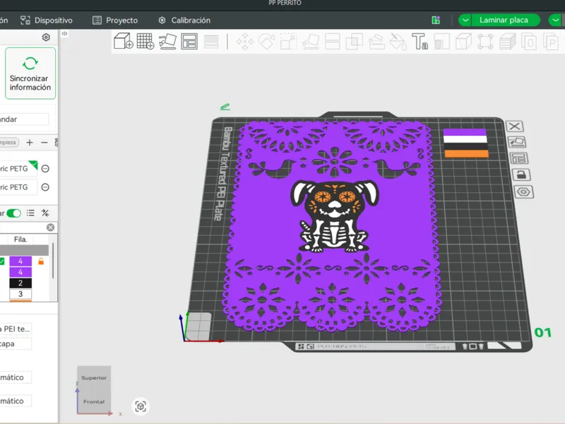 Perrito dia de muertos