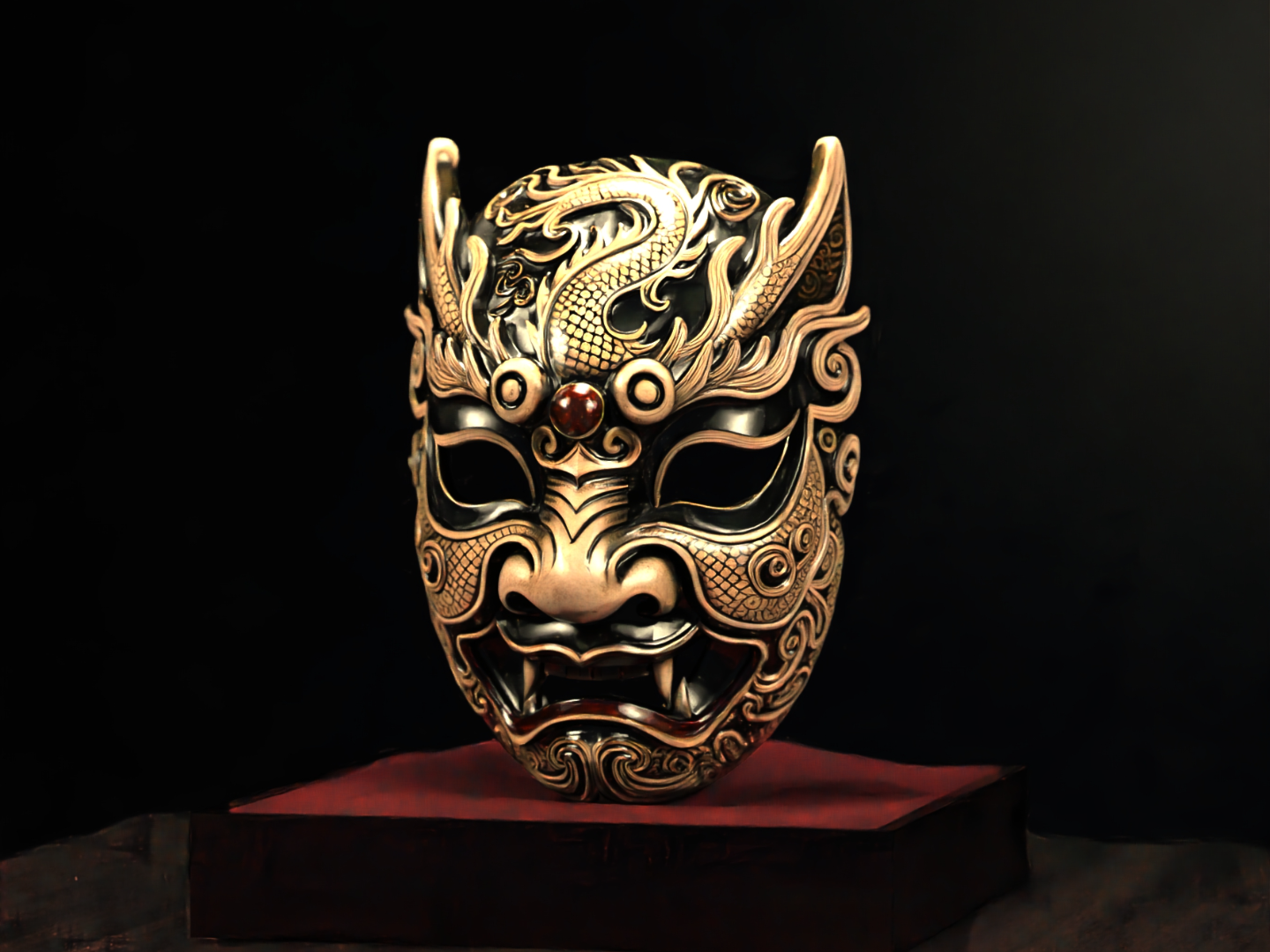 面具摆件