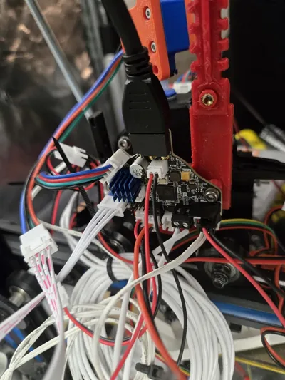Mount for Mellow Fly SHT36 V3 on Geeetech A30