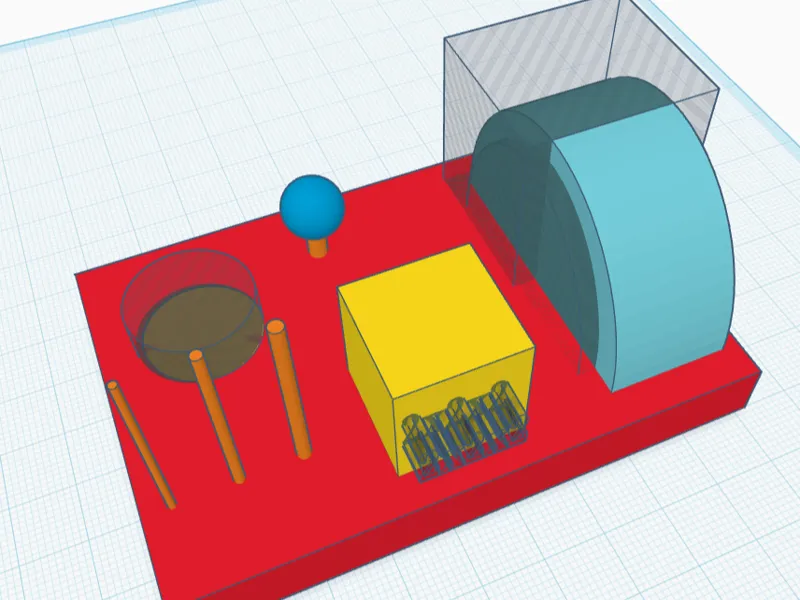 print quality test model