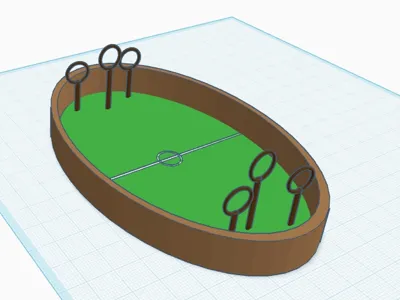 harry potter quidditch pitch