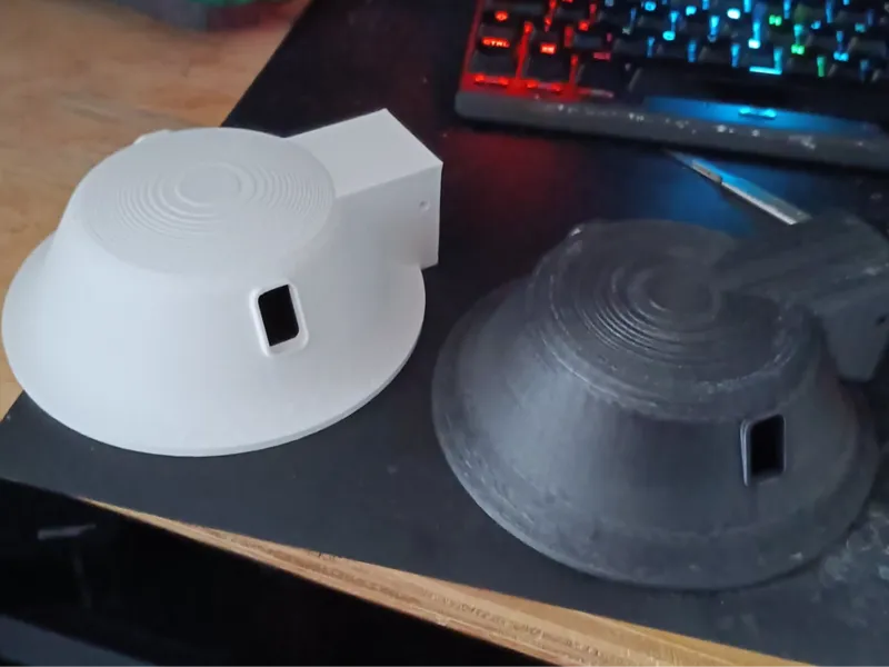 Tapo C5xx Hood domed for rain runoff