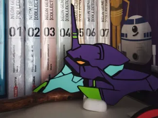 eva01 laser cut model