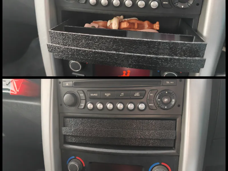 Peugeot 207 Dash Slot Tray / Drawer