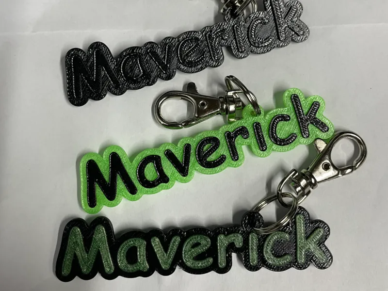 Maverick keychain