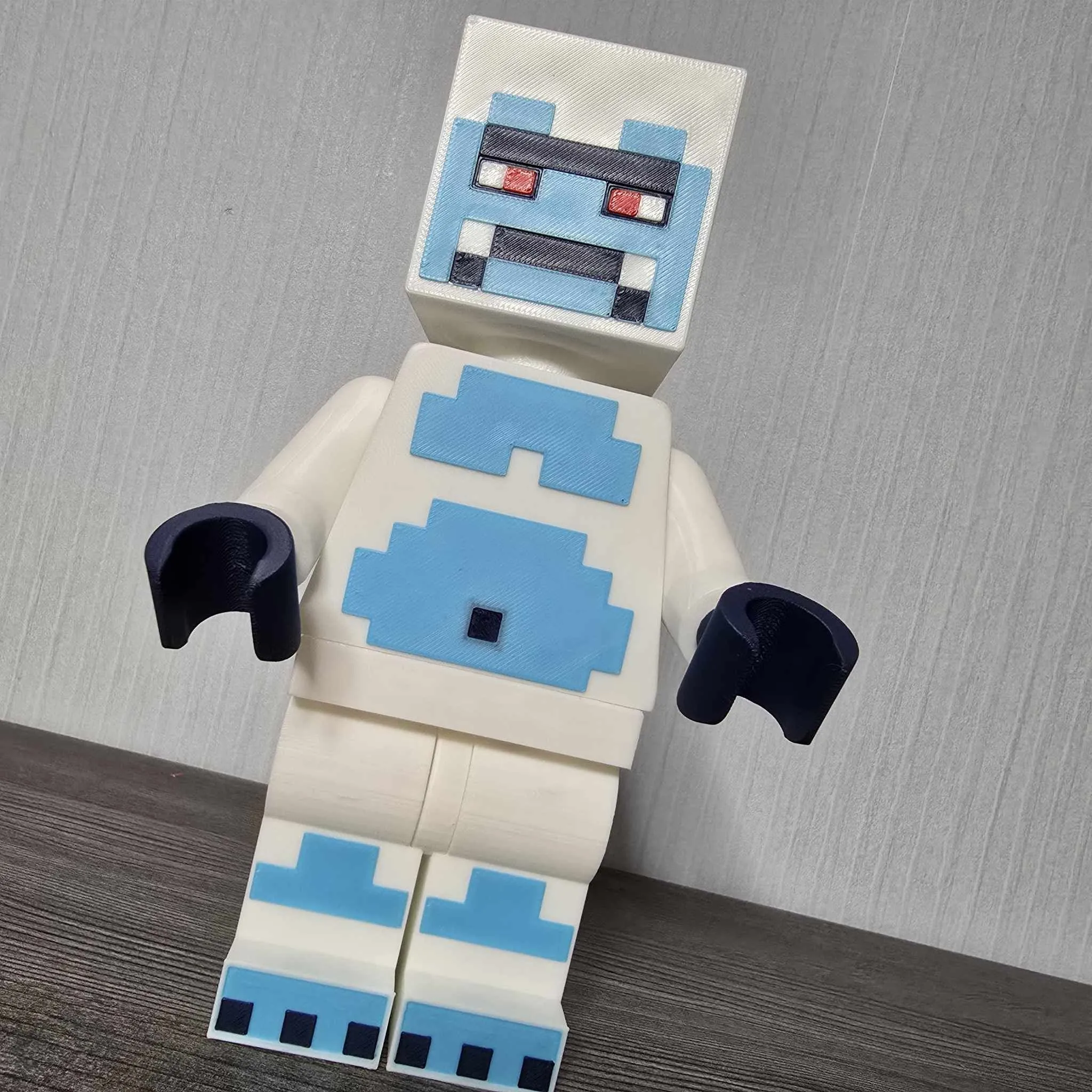 Yeti Minecraft Models YETI - Minecraft * 500% ~21cm - Modèle d'Impression 3D Gratuit - MakerWorld