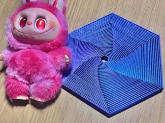 Big hexagon fidget toy 