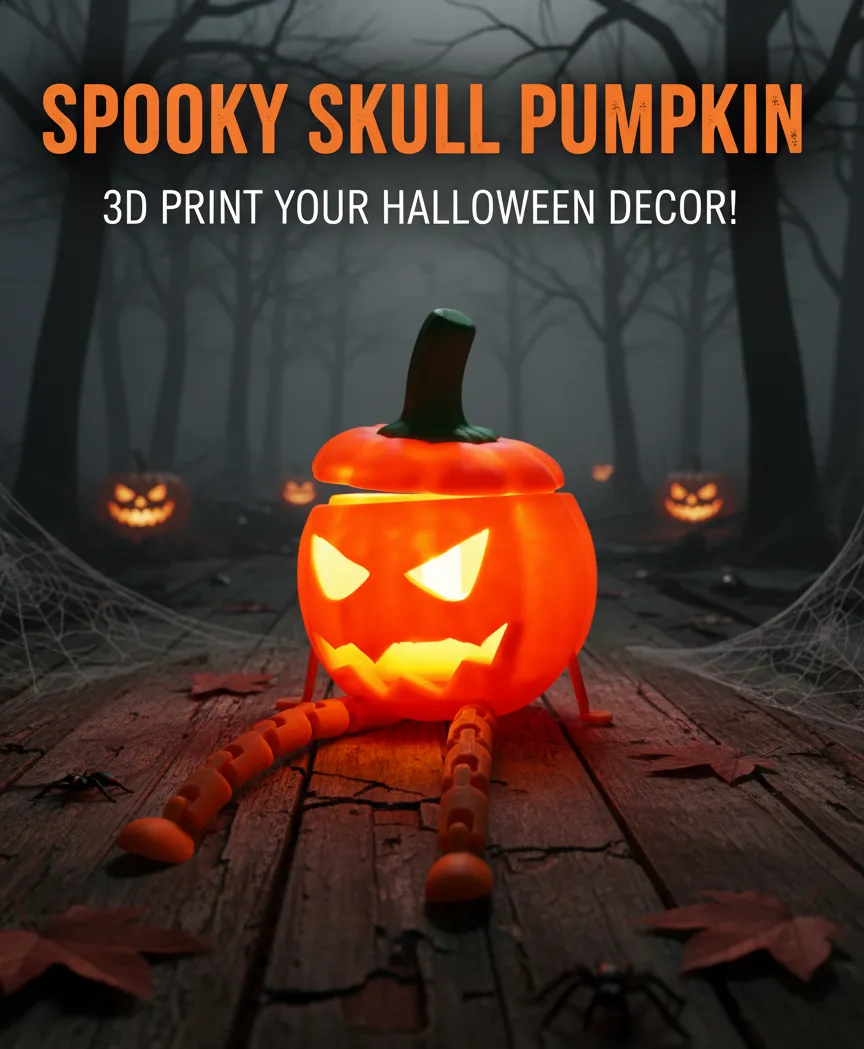 Cerebral Skull - Spooky Halloween Decor - Free 3D Print Model - MakerWorld