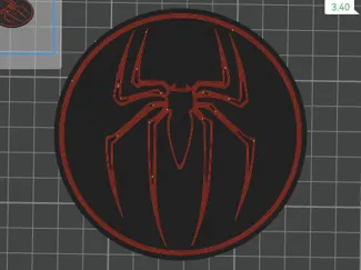 Spiderman coaster