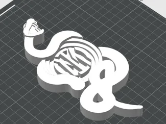 Logo Inter con serpente