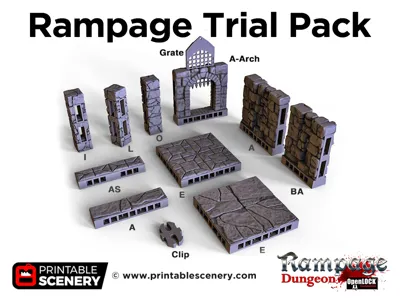 Rampage Dungeon OpenLOCK Trial Pack