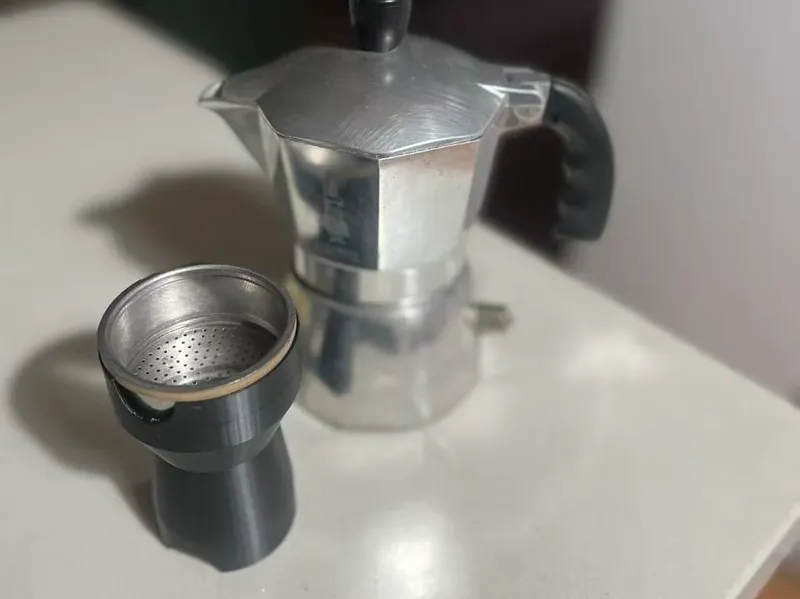 咖啡摩卡壶粉碗支架单杯双杯Espresso Moka Pot Powder Bowl Holder