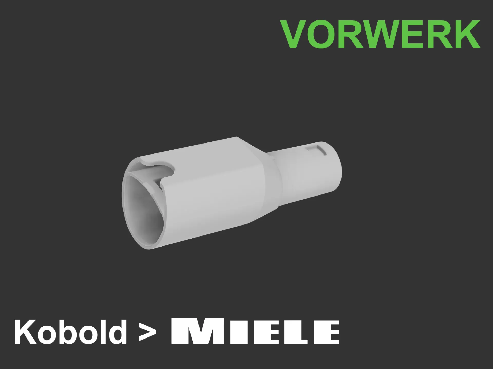 Vorwerk Kobold VT270 VT300 VB100 to Miele Adapter