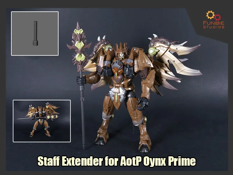 Staff Extender for Transformers AotP Oynx Prime