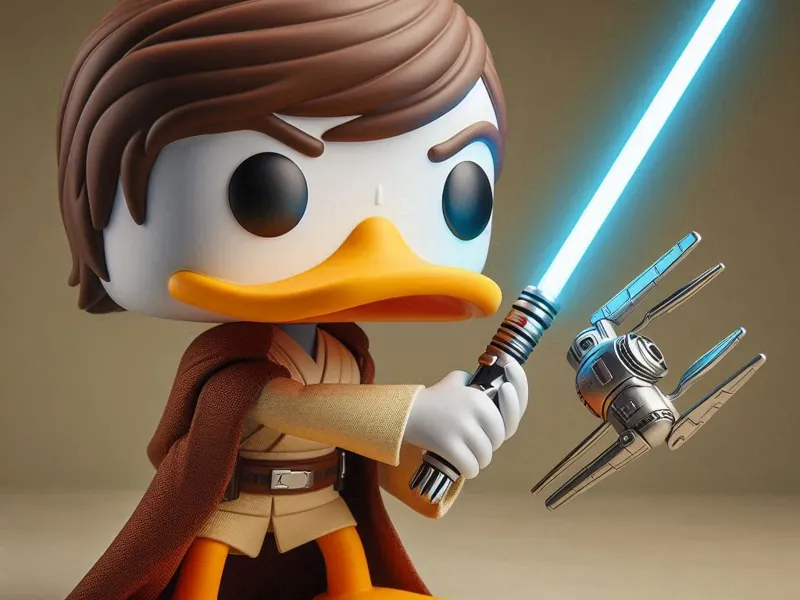 DONALD DUCK by STAR WARS FUNKOPOP