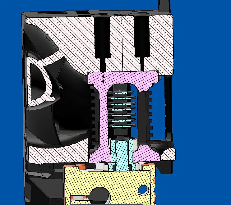 Dragon HF Stealthburner Mount